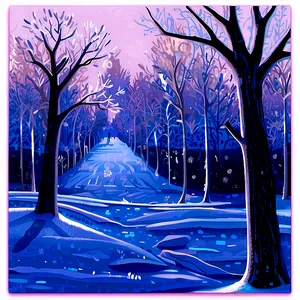 Frosty Winter Solstice PNG 06292024