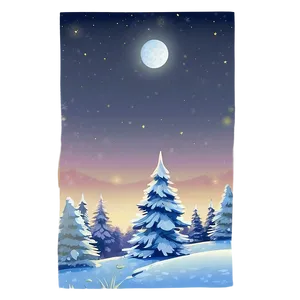 Frosty Winter Solstice PNG 58