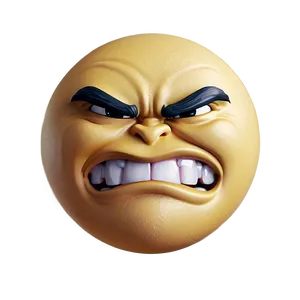 Frowning Angry Emoji PNG Baa11 PNG