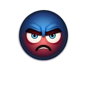 Frowning Angry Emoji Png Skt52 PNG image