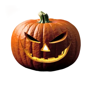 Frowning Jack O Lantern PNG 13