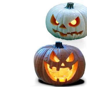 Frowning Jack O Lantern PNG Iqj