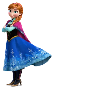 Frozen Anna Brave Pose PNG 06282024 PNG