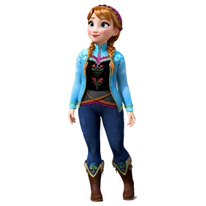 Frozen Anna Casual Outfit PNG Nbk39 PNG