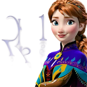 Frozen Anna Character Png 06282024 PNG image