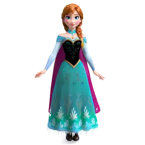 Frozen Anna Elegant Pose PNG Wch60 PNG
