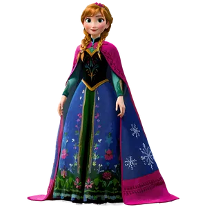 Frozen Anna Full Body Png 12 PNG image