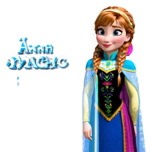 Frozen Anna Winter Magic PNG Ygd63 PNG