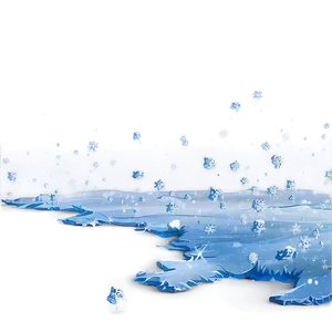 Frozen Blizzard Background PNG 67
