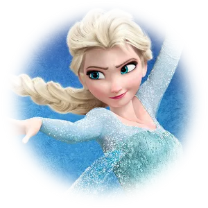 Frozen Elsa Iconic Pose PNG image