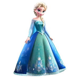 Frozen Elsa's Coronation Day PNG 06272024
