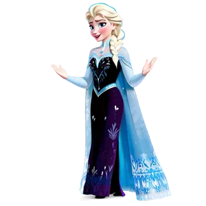 Frozen Elsa's Powerful Singing PNG Wle PNG
