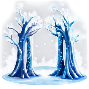 Frozen Enchanted Forest PNG 33