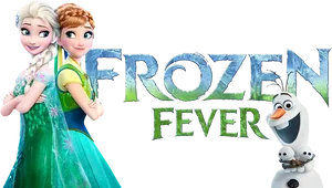 Frozen Fever Characters Promotional Artwork PNG image