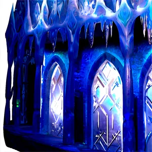 Frozen Ice Palace Interior PNG Gyv87