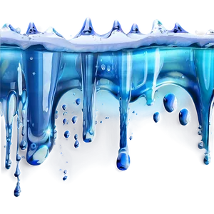 Frozen Ice Water Effect Png 06272024 PNG image