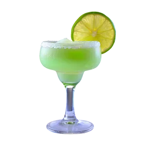 Frozen Margarita Glass PNG Mkm