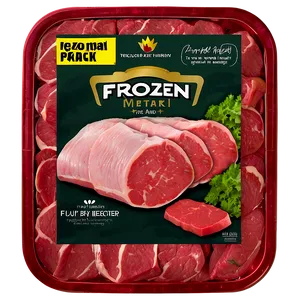 Frozen Meat Pack PNG 2