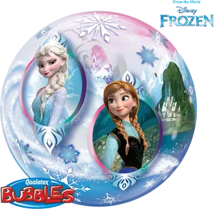 Frozen Movie Bubble Balloon PNG image