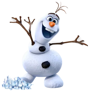 Frozen Olaf Character PNG 05232024