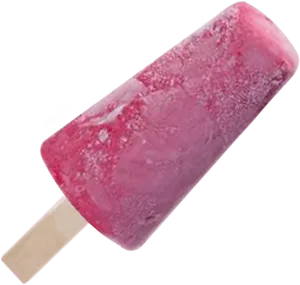 Frozen Pink Kulfi Popsicle PNG