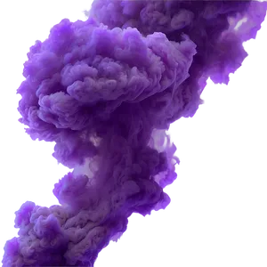 Frozen Purple Smoke PNG 25