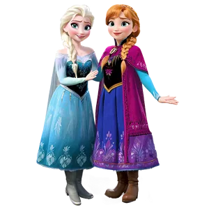 Frozen Sisters Reunited PNG Eqb99 PNG