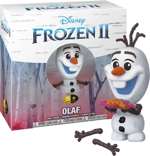 Frozen2 Olaf Vinyl Figure Packaging
