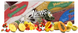 Fruit Pulp Products Announcement PNG image