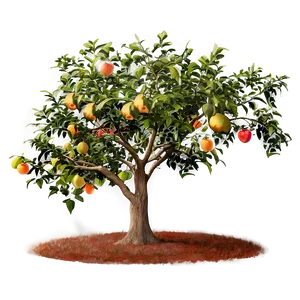 Fruit Tree Elevation PNG Iha72 PNG