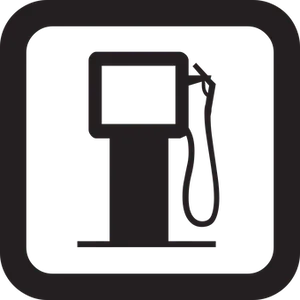 Fuel Pump Icon Silhouette PNG image