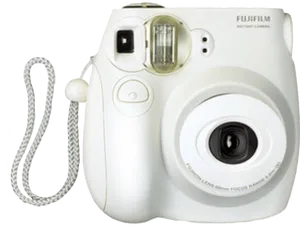 Fujifilm Instant Camera White PNG image