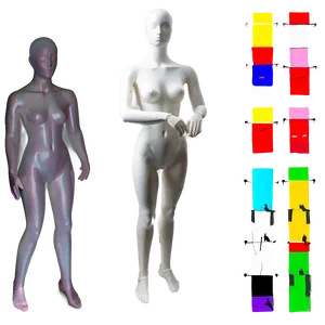 Full Body Mannequin PNG Niu