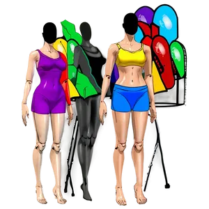 Full Body Mannequin PNG Vjm