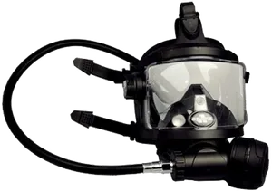 Full Face Snorkel Mask Isolated PNG image