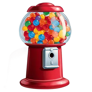 Full Gumball Machine PNG Iau