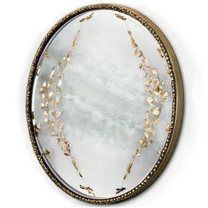 Full Length Circle Mirror PNG 06292024 PNG