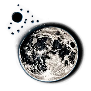 Full Moon Celestial Beauty PNG 93