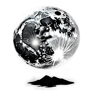 Full Moon Children's Dream PNG Vfd PNG