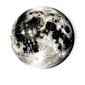 Full Moon Clear Sky PNG 38