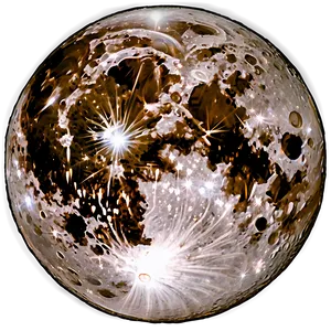 Full Moon Cosmic Wonder PNG 54