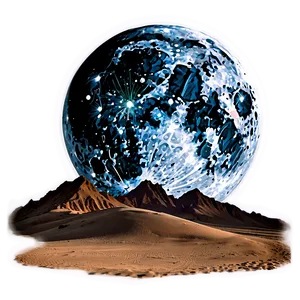 Full Moon Desert Mystery PNG 05242024