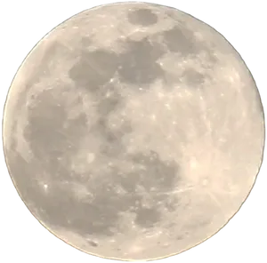 Full Moon Detailed Night Sky