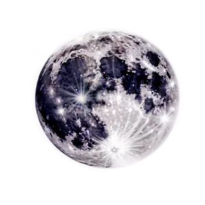 Full Moon Magical Sky PNG 28