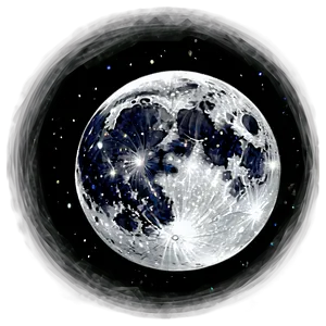 Full Moon Mystique PNG Bod PNG