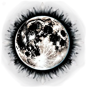 Full Moon Spiritual Energy PNG Wav PNG
