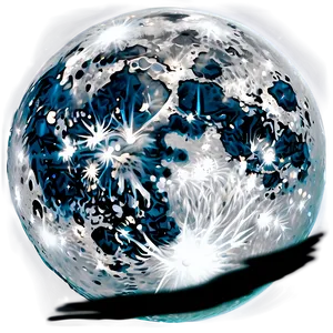 Full Moon Tranquil Scene PNG Nfq72