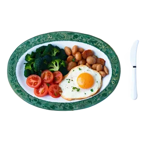 Full Veggie Breakfast PNG Mhk