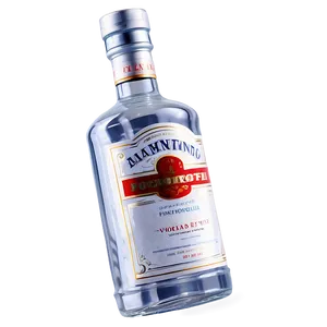 Full Vodka Bottle Png 06212024 PNG image