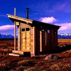 Functional Backcountry Outhouse PNG Laj40 PNG